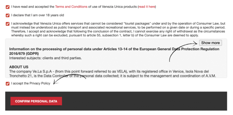 Venezia Unica Card